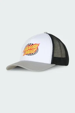 Oval Check Flame Meshback - Casquette | Multicolore*SANTA CRUZ New