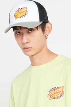 Oval Check Flame Meshback - Casquette | Multicolore*SANTA CRUZ New