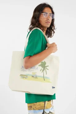 PALM GRAPHIC TOTE BAG NEWERA IVO - Tote Bag | Noir*NEW ERA Online