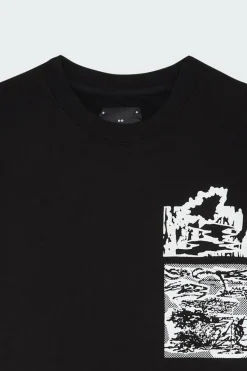 Panku - Sweatshirt | Noir*EDWIN Clearance