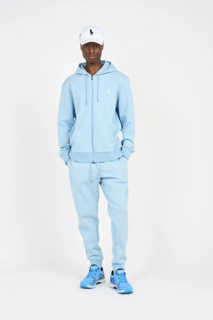 Pantalon de jogging jersey double - Jogging | Bleu*POLO RALPH LAUREN Discount