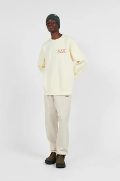 PANTALON WAFFLE - Jogging | Beige*HOLOGRAM Online