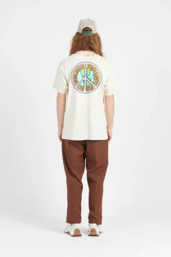 PEACE & UNIT CRM - T-shirt | Beige*OBEY Hot