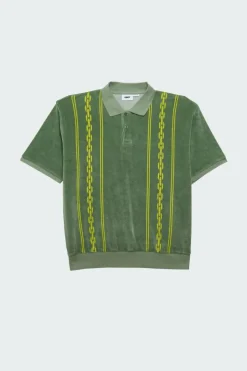 PENSA VELOUR - polo | Vert*OBEY Best
