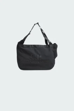 PLAIN PAPER TOUCH ZIPPED BAG - Sac cabas | Noir*C.P. COMPANY Clearance