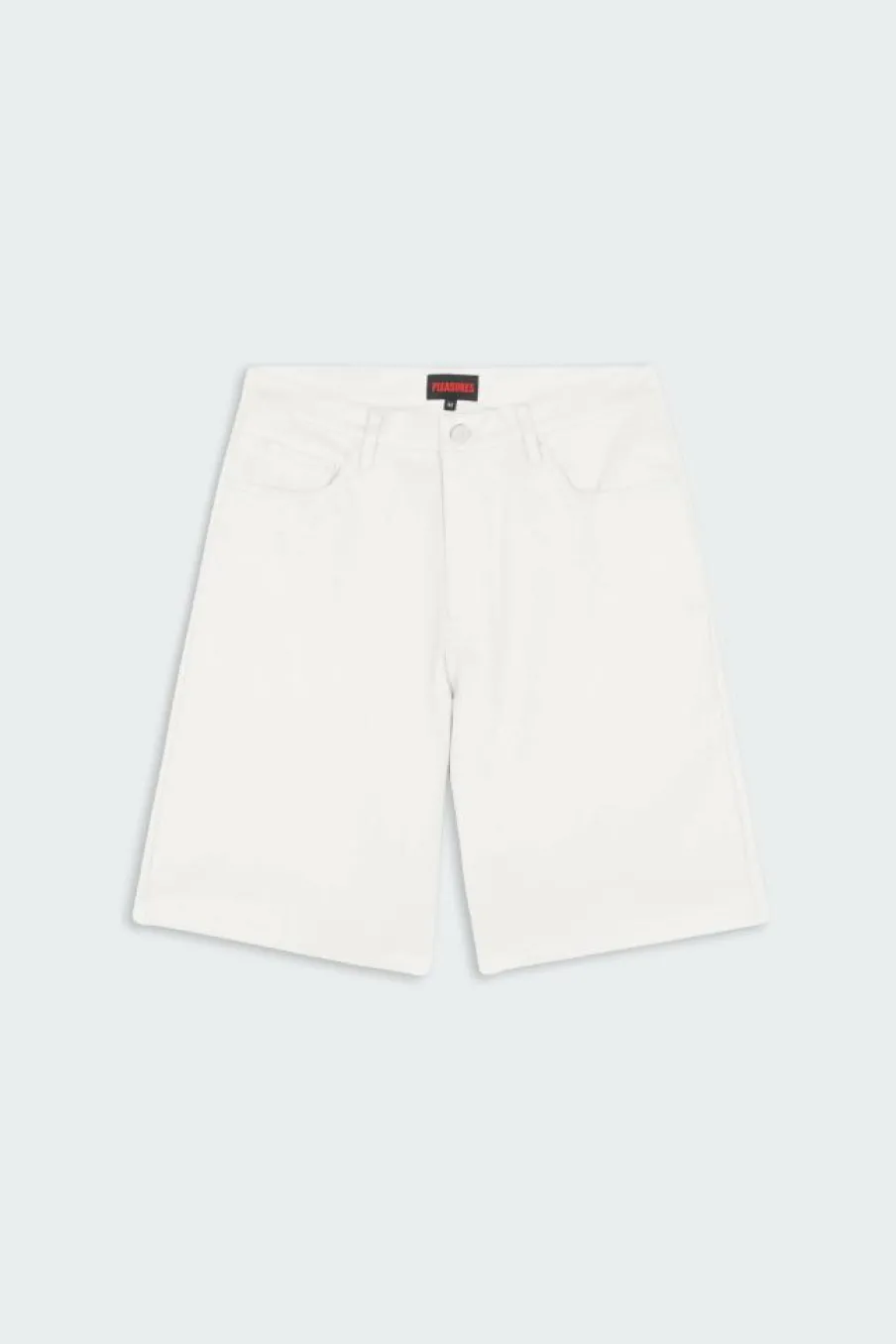 PLASTER BAGGY SHORTS - Short | Blanc*PLEASURES New