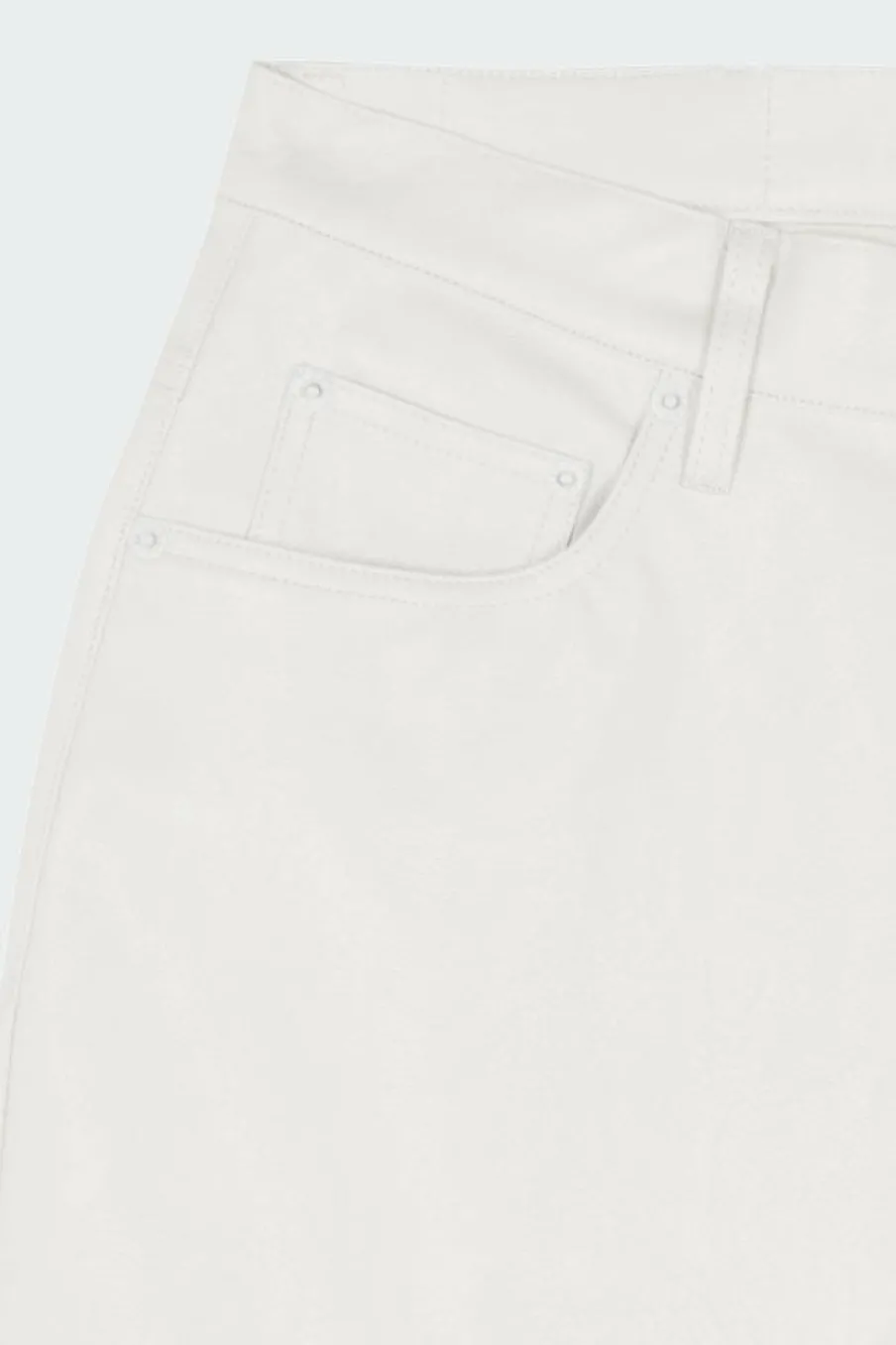 PLASTER BAGGY SHORTS - Short | Blanc*PLEASURES New