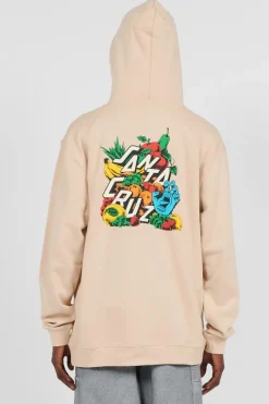 Platter Hood - Hoodie | Beige*SANTA CRUZ