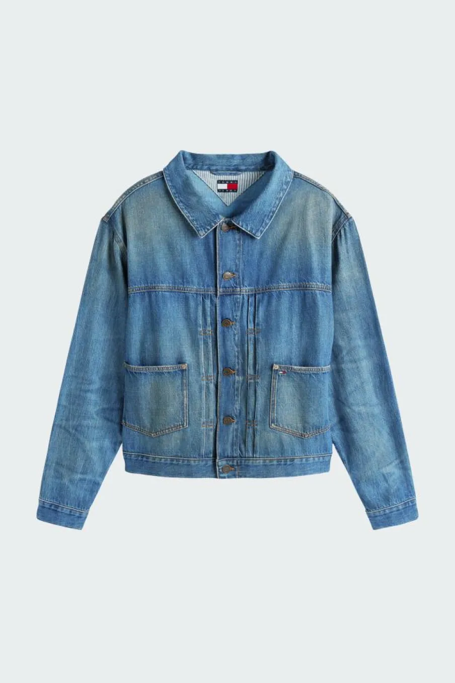 PLEATED TRUCKER JACK - Veste | Bleu*TOMMY JEANS Best