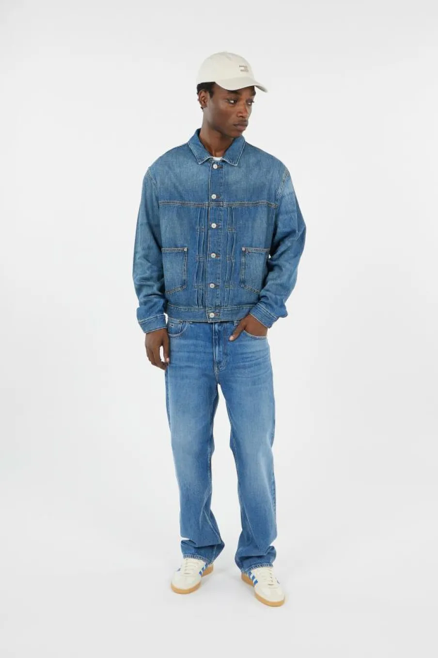 PLEATED TRUCKER JACK - Veste | Bleu*TOMMY JEANS Best