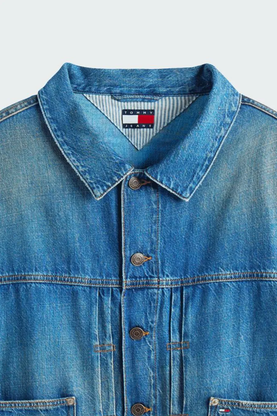 PLEATED TRUCKER JACK - Veste | Bleu*TOMMY JEANS Best