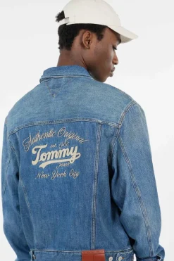 PLEATED TRUCKER JACK - Veste | Bleu*TOMMY JEANS Best