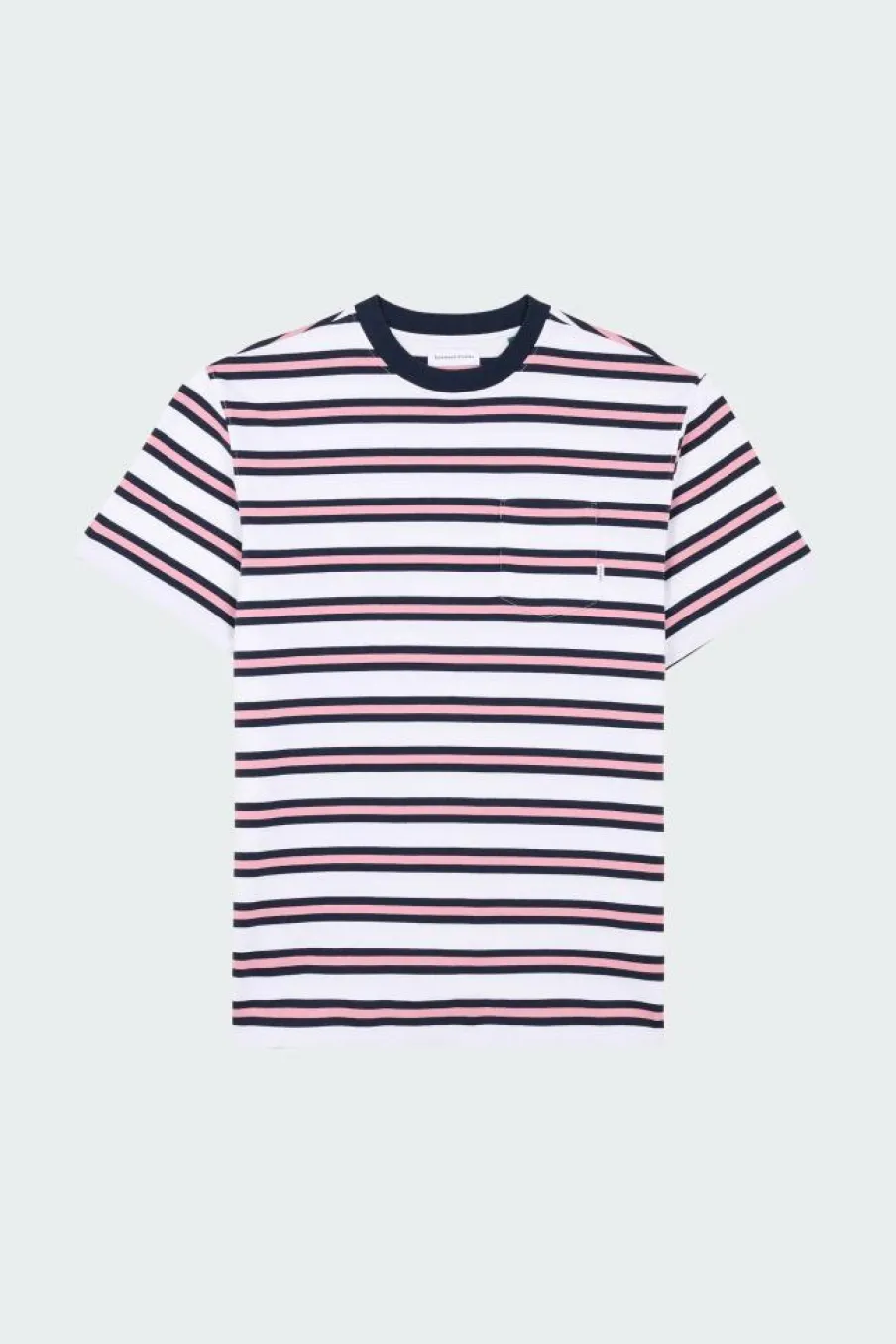 POCKET CORE STRIPES - T-shirt | Bleu*EDMMOND STUDIOS Outlet
