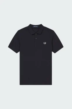 Polo slim-fit en coton piqué | Bleu*FRED PERRY Best