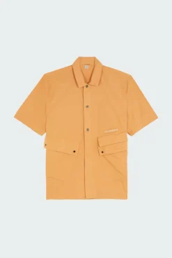 POPELINE POCKET SHIRT - Chemise | Orange*C.P. COMPANY Discount