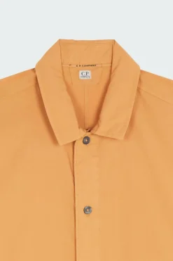 POPELINE POCKET SHIRT - Chemise | Orange*C.P. COMPANY Discount