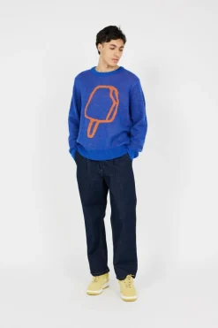 POPSICLE CREWNECK - Pull | Bleu*ICE CREAM Best