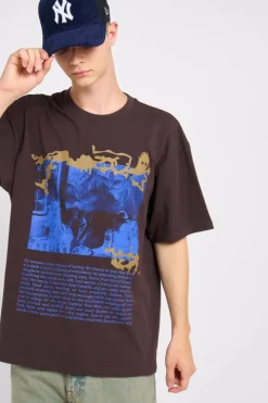 PROPHETIC DREAMS - T-shirt | Marron*EDWIN Online