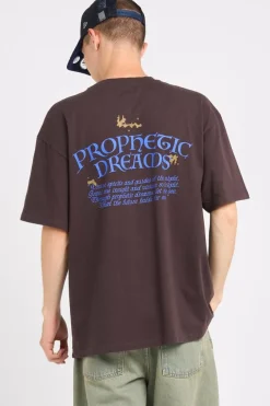 PROPHETIC DREAMS - T-shirt | Marron*EDWIN Online