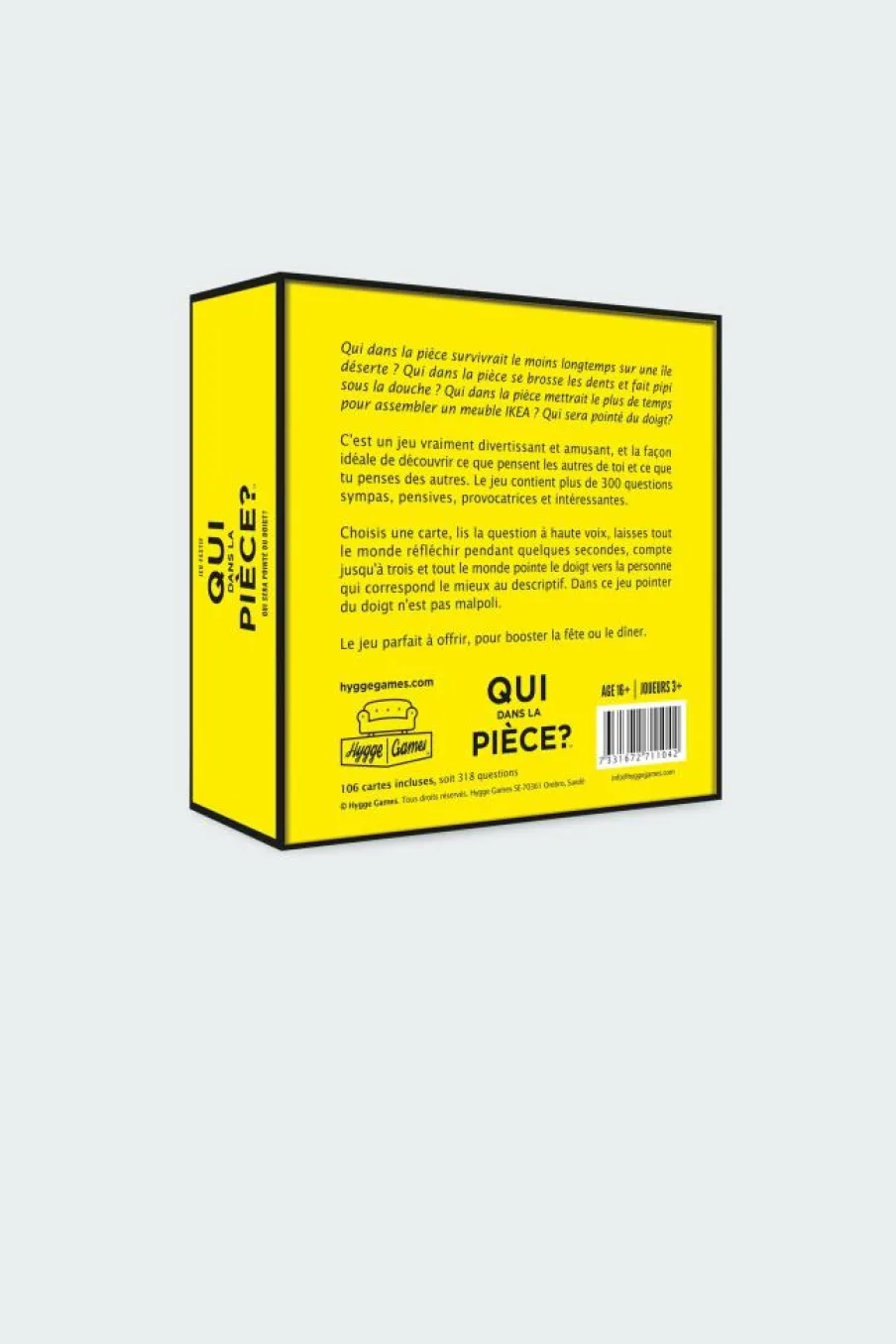 Qui dans la pièce - Jeu de cartes | Multicolore*HYGGE GAMES New