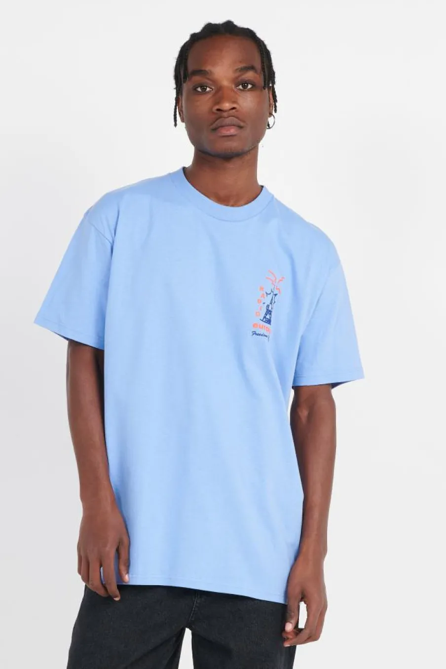 RADIO EUROPA - T-shirt | Violet*OBEY Discount