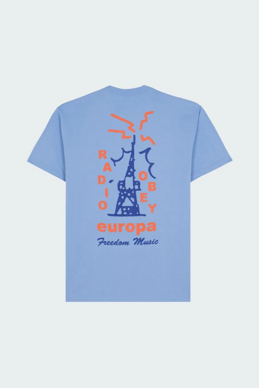 RADIO EUROPA - T-shirt | Violet*OBEY Discount