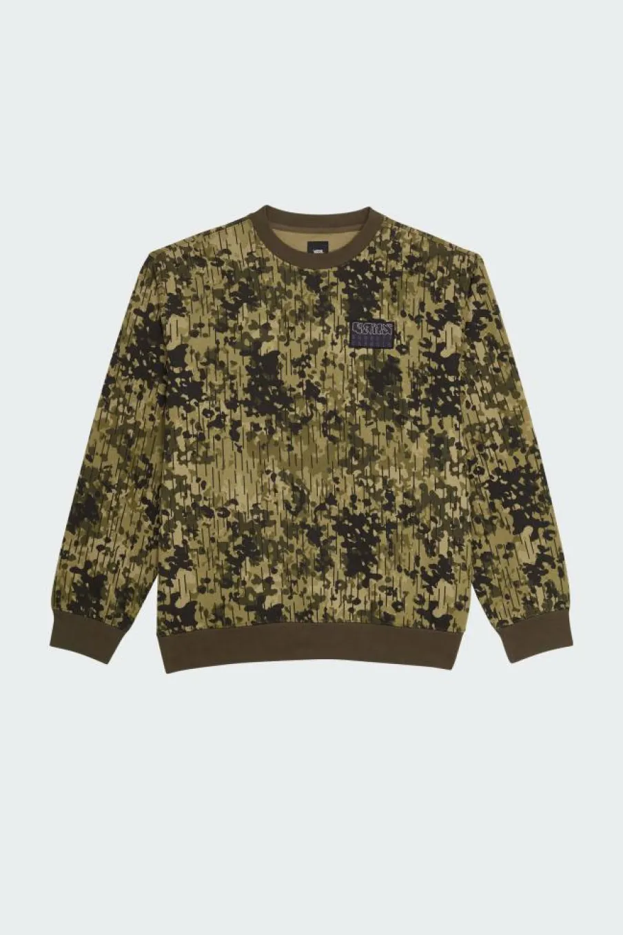 RAIN CAMO CREW - Sweatshirt | Vert*VANS Sale