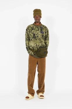 RAIN CAMO CREW - Sweatshirt | Vert*VANS Sale