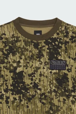 RAIN CAMO CREW - Sweatshirt | Vert*VANS Sale