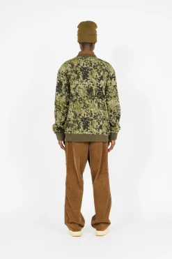 RAIN CAMO CREW - Sweatshirt | Vert*VANS Sale