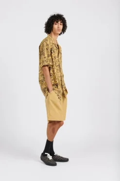RANGE NYLON LOOSE SHORT - Short | Beige*VANS Clearance