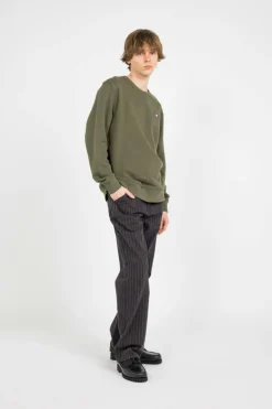 REG BADGE CREW - Sweatshirt | Vert*TOMMY JEANS