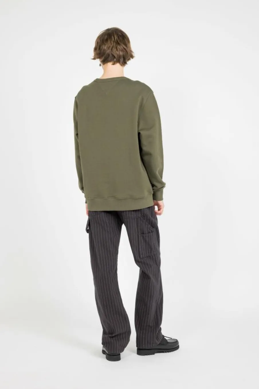 REG BADGE CREW - Sweatshirt | Vert*TOMMY JEANS