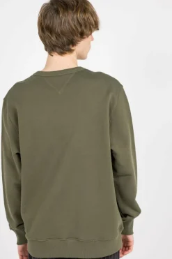 REG BADGE CREW - Sweatshirt | Vert*TOMMY JEANS
