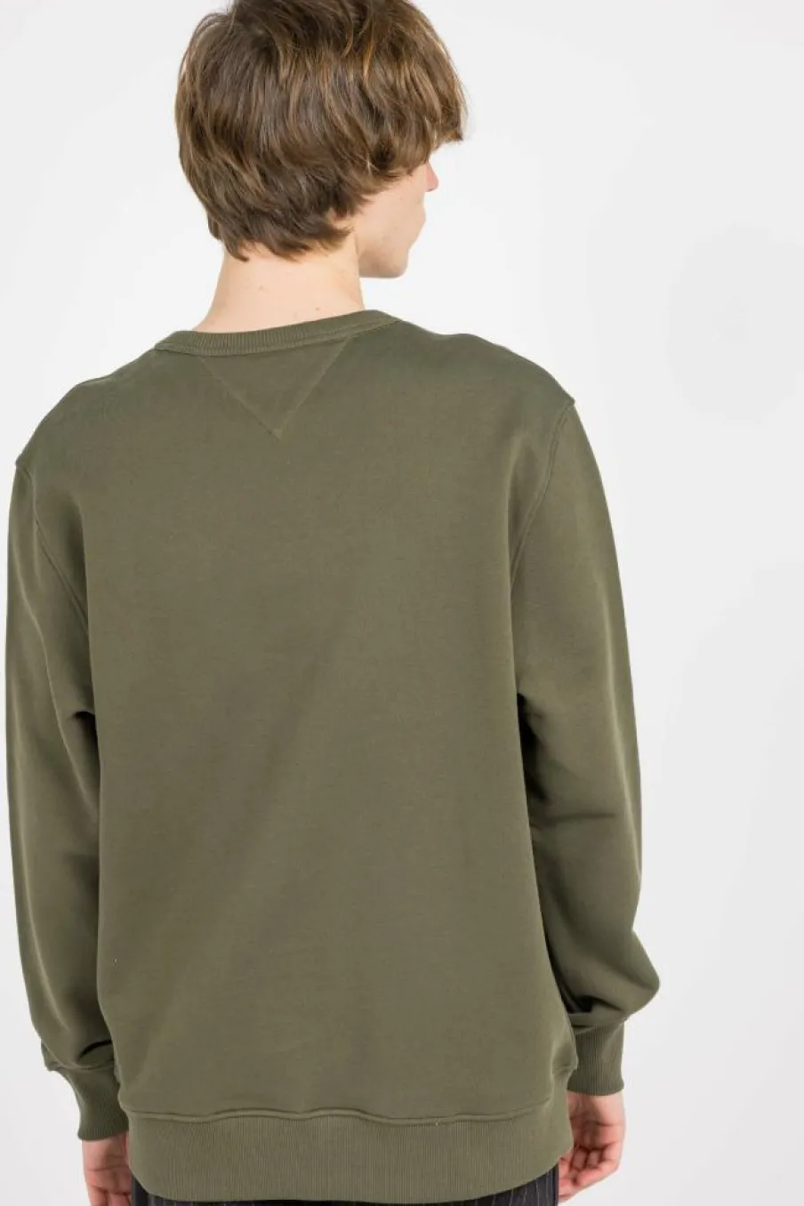 REG BADGE CREW - Sweatshirt | Vert*TOMMY JEANS