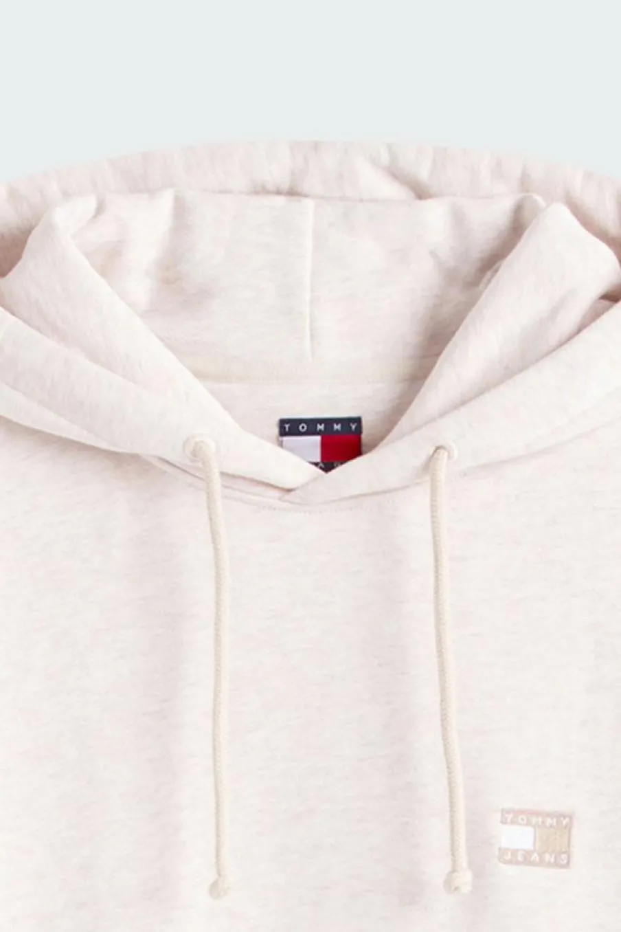 REG BADGE HOODIE - Hoodie | Beige*TOMMY JEANS Discount