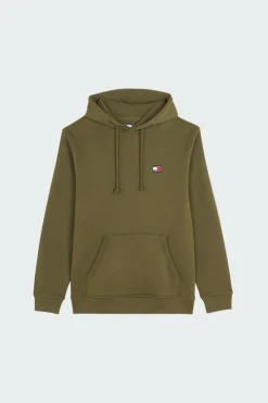 REG BADGE HOODIE - Hoodie | Vert*TOMMY JEANS