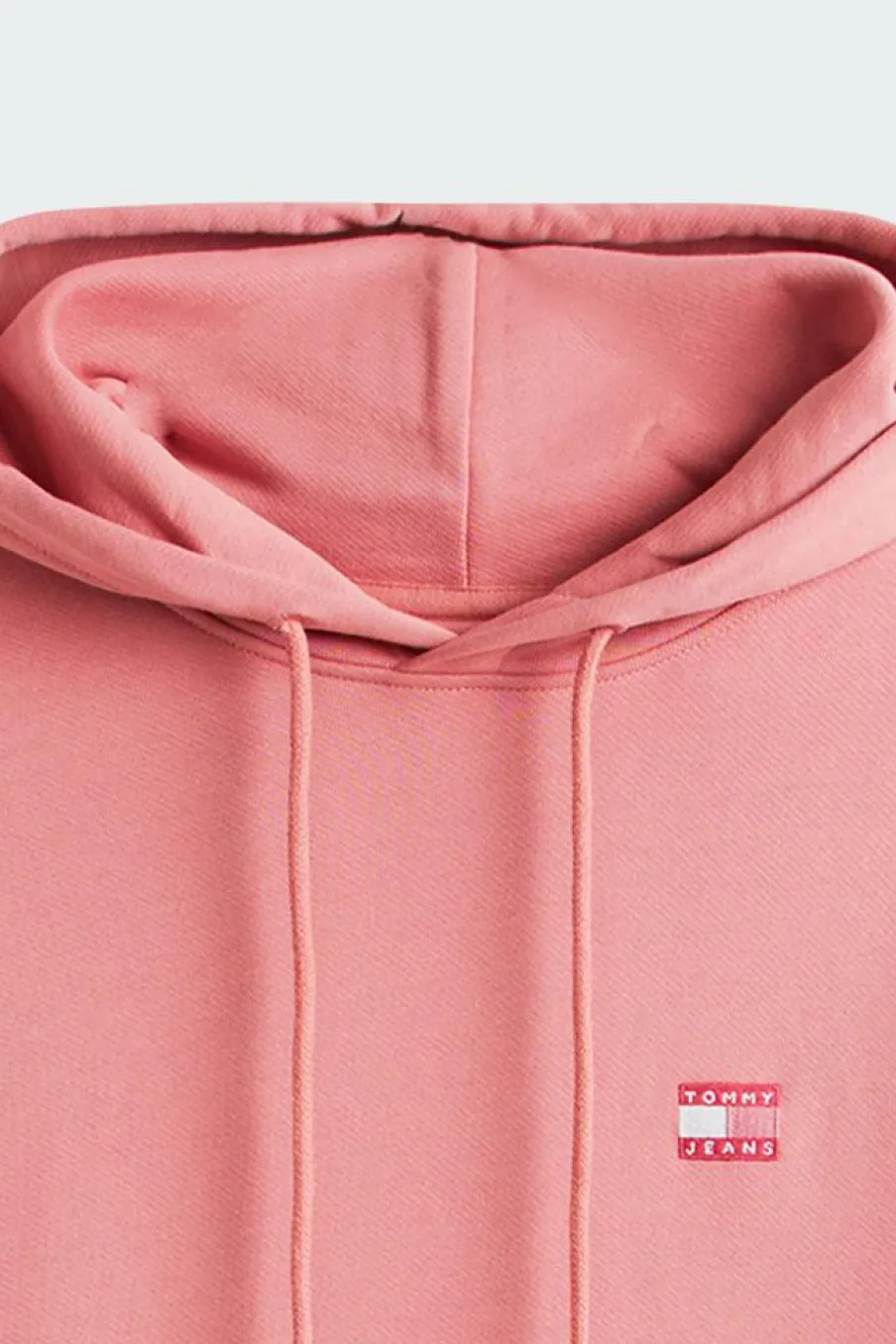 REG BADGE HOODIE - Hoodie | Rose*TOMMY JEANS Outlet
