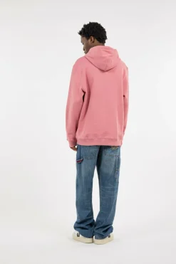REG BADGE HOODIE - Hoodie | Rose*TOMMY JEANS Outlet