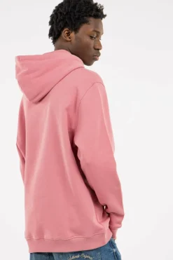 REG BADGE HOODIE - Hoodie | Rose*TOMMY JEANS Outlet
