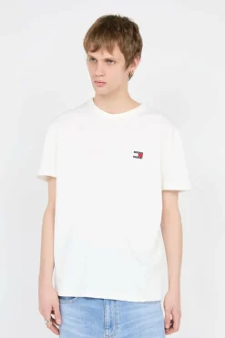 REG BADGE TEE EX - T-shirt | Blanc*TOMMY JEANS New