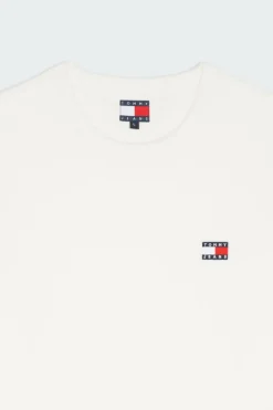 REG BADGE TEE EX - T-shirt | Blanc*TOMMY JEANS New
