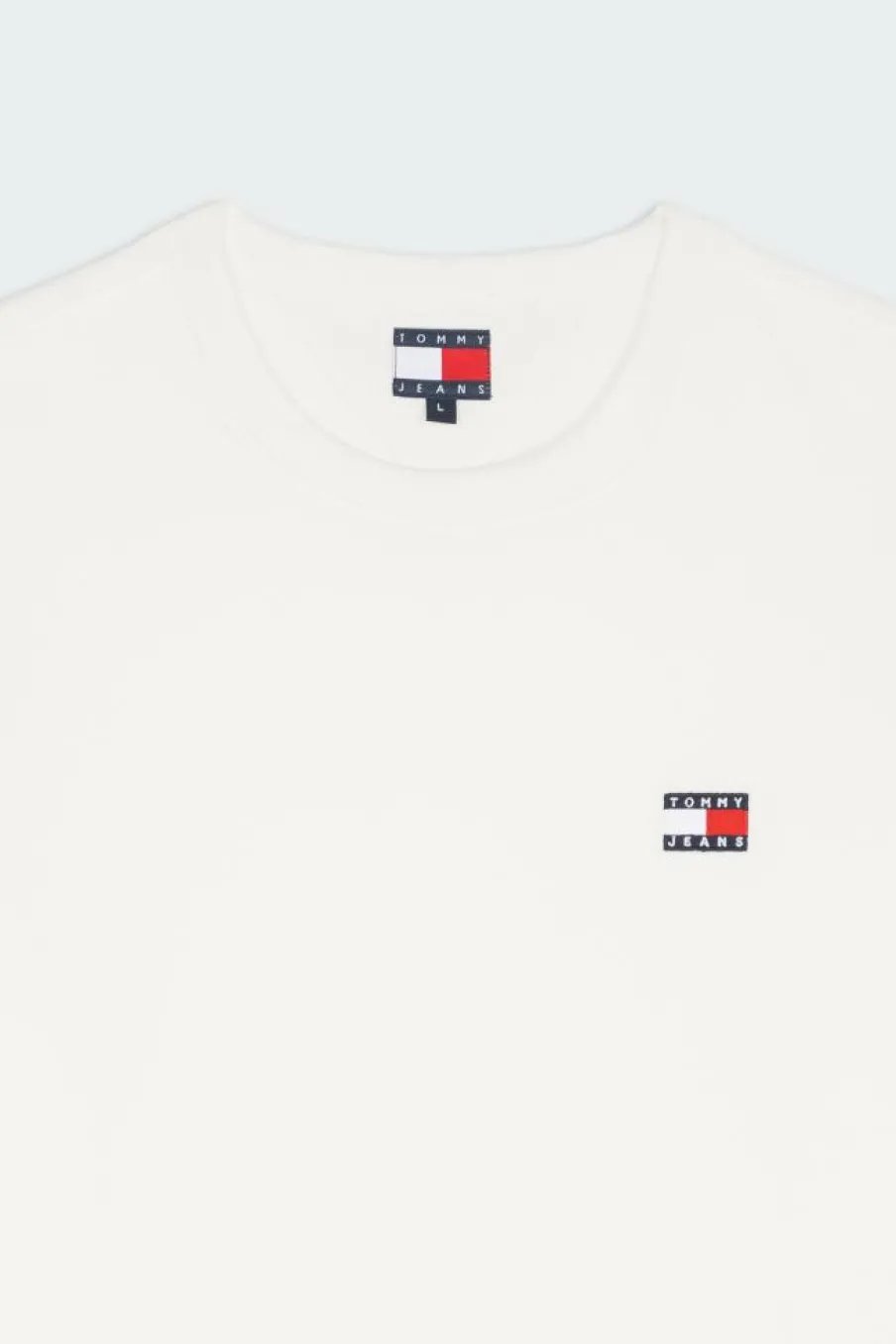 REG BADGE TEE EX - T-shirt | Blanc*TOMMY JEANS New