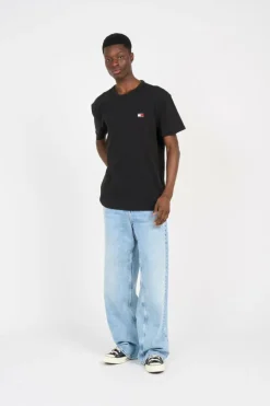 REG BADGE TEE EX - T-shirt | Noir*TOMMY JEANS Best