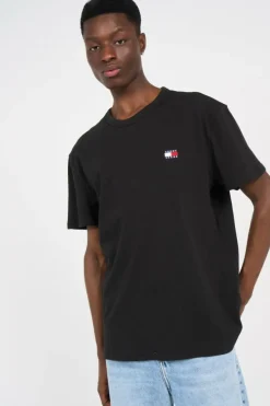 REG BADGE TEE EX - T-shirt | Noir*TOMMY JEANS Best