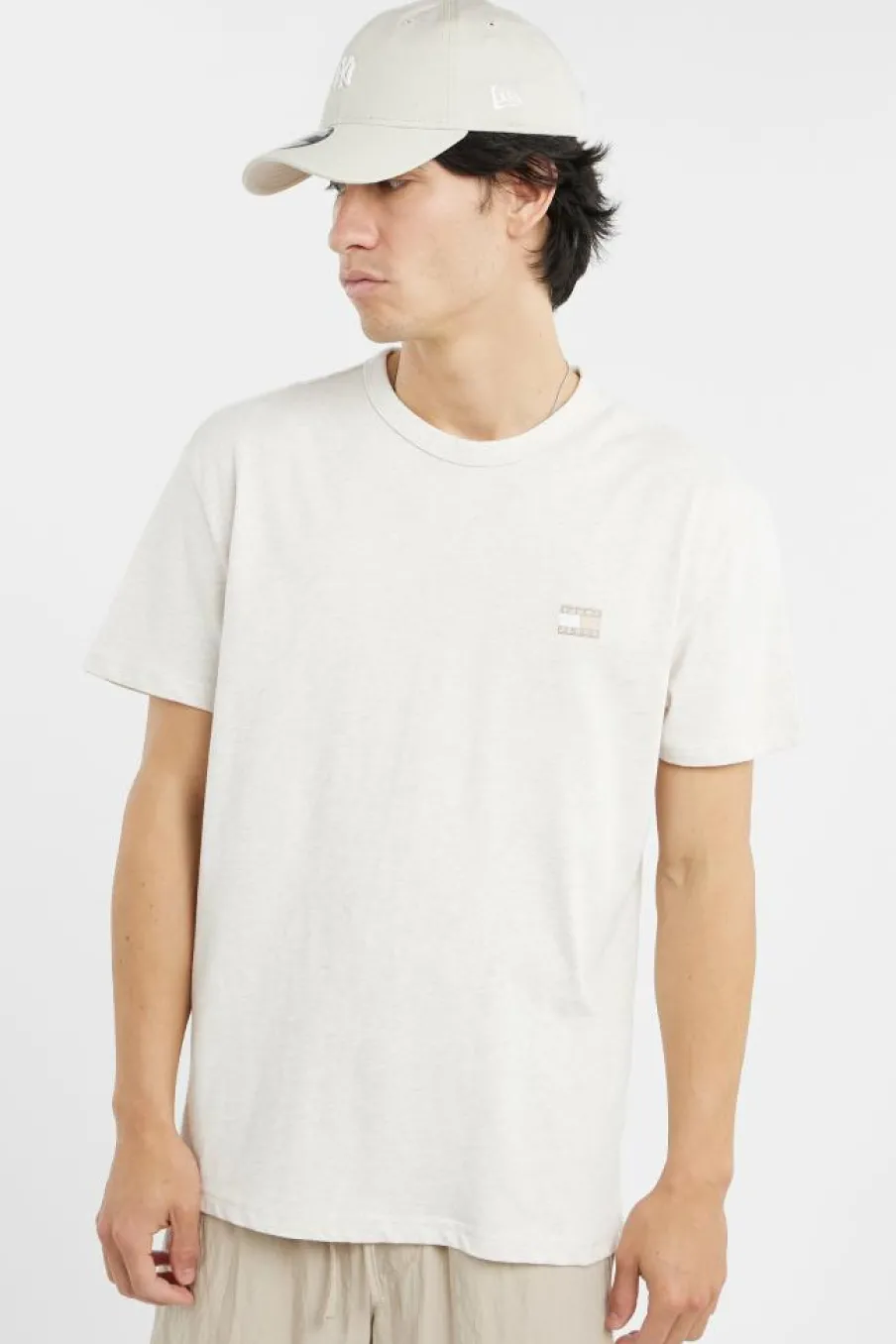 REG BADGE TEE EX - T-shirt | Beige*TOMMY JEANS New