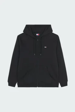 REG S FLAG ZIP T - Hoodie zippé | Noir*TOMMY JEANS Best