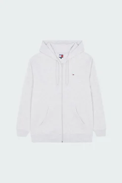 REG S FLAG ZIP T - Hoodie zippé | Gris*TOMMY JEANS Hot