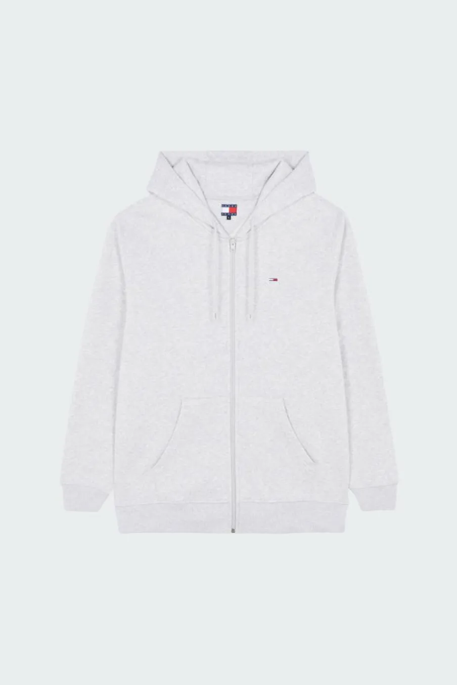 REG S FLAG ZIP T - Hoodie zippé | Gris*TOMMY JEANS Hot