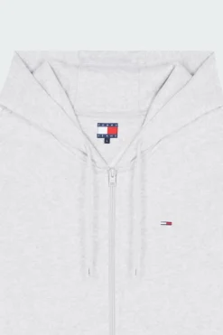 REG S FLAG ZIP T - Hoodie zippé | Gris*TOMMY JEANS Hot